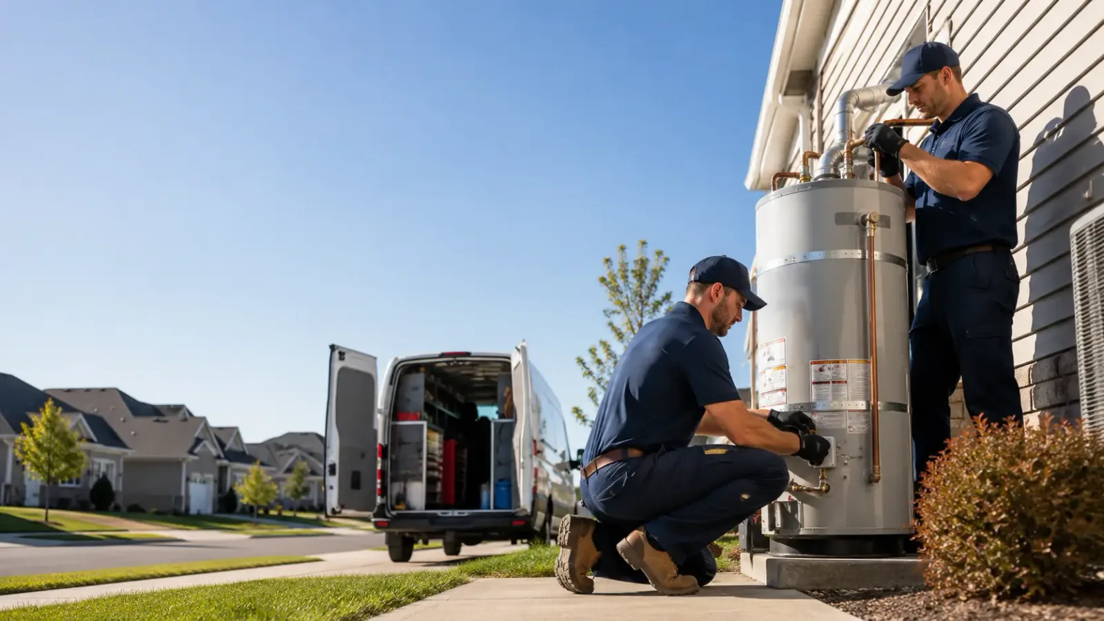 Water Heater Installation in Columbus, PA